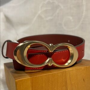 NWT Coach leather Belt C1725 size XS